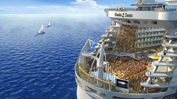 Oasis of the Seas - back